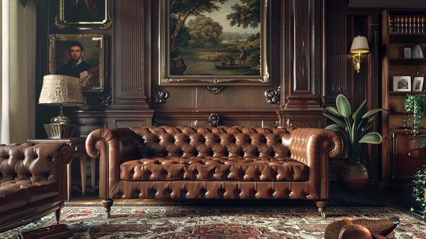 Pourquoi choisir un canapé luxe Chesterfield?