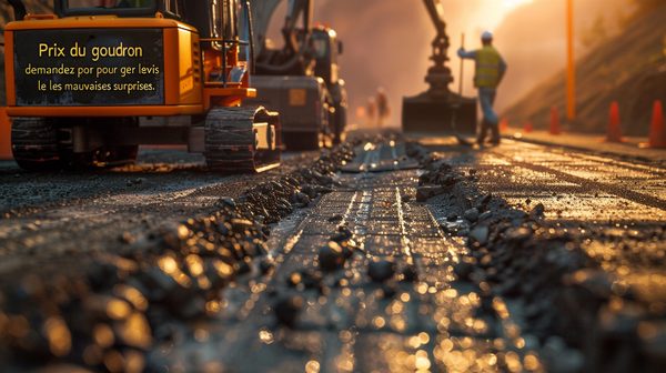 Prix du m2 de goudron : demandez un devis pour éviter les mauvaises surprises